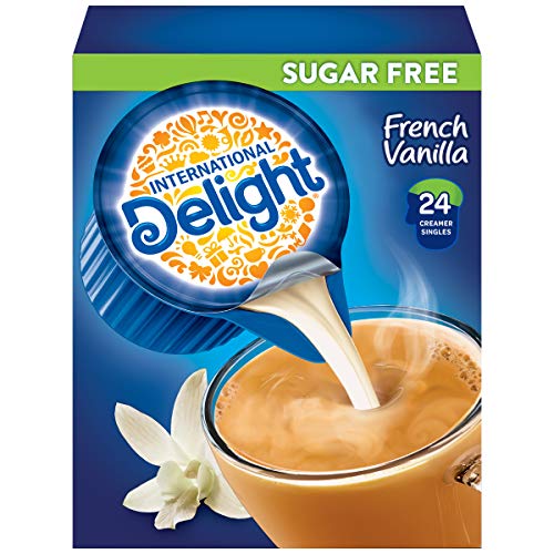 International Delight Sugar Free Mini I.D.'s Coffee Creamer French Vanilla, 24 Count