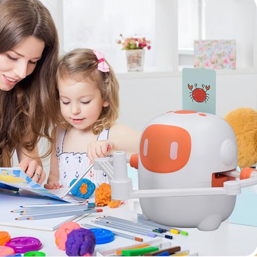 Robot de dibujo interactivo para tardes creativas en casa de 5 a 7 años 3