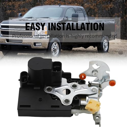 Image of Saihisday Power Door Lock Actuator Front Right Passenger Side Replacement for Silverado Sierra 1999-2007 Replace #16872414, 15110642, 15110645
