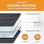 Moving Blankets 72"x80" 12 Pack, (45 lb/dz Weight), Heavy Duty Moving Blanket, Deluxe Quality Padded Packing Blankets for Furniture Shipping and Storage (Black) - Image 5