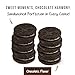 Lady Sarah Sandwich Cream Chocolate Cookies - Perfect Snacks for Adults - Individually Wrapped Tea Cookies Family Pack - 300G/0.66 LB