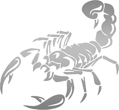 Miniatura 9 de Tatuaje tribal de escorpión de animales 1 (blanco) (juego de 2) calcomanías de vinilo impermeables de alta calidad para teléfono portátil, accesorio