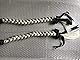 MFMYEE Latexmaske Gummi BDSM Fetisch Bondage Maske-Halloween Maske Cosplay Maske aus Latex mit Schmetterlingsgeflecht (M)