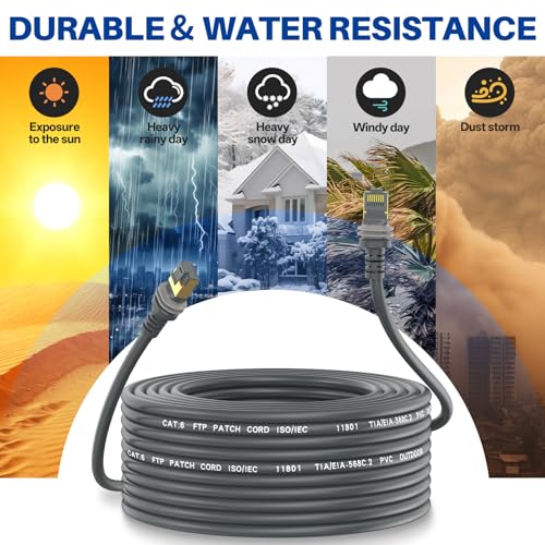 Cable Starlink Gen 3 80 ft Resistente al Agua miniatura 6