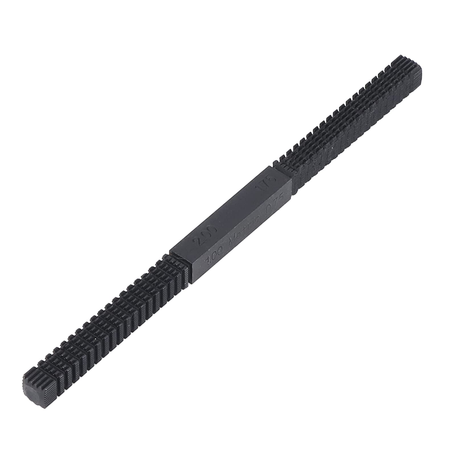 Kit di riparazione per il ripristino delle filettature metriche, set di filiere per maschiatura in acciaio al carbonio con scatola di immagazzinaggio per la manutenzione dell'auto e la lavorazione d