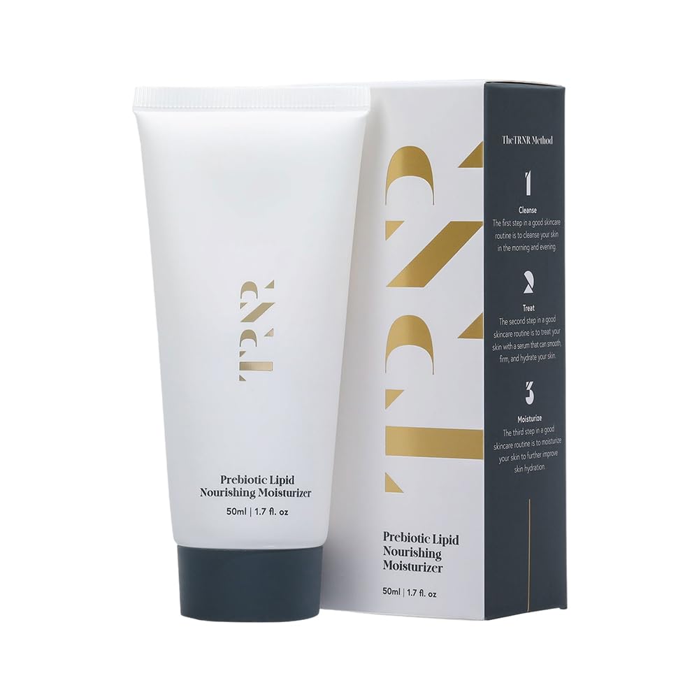 Prebiotic Lipid Nourishing Facial Moisturizer 50ml 1 7oz Hydrating Face Cream Natural Plant-Based Science-First Skincare Routine for Men