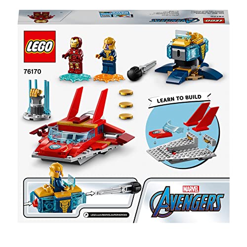 76170 Super Heroes Iron Man vs. Thanos - Lego - Immagine 6