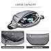 Entchin Fanny Pack for Women Men,Crossbody Belt Bag with 4-Zipper Pockets,Adjustable Waist Bag Pack,One of the Most Popular Travel Essential Gifts for Walking,Traveling,Cycling and Shopping (Gray)