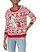 Blizzard Bay Women's Glitter Unicorn Ugly Christmas Sweater