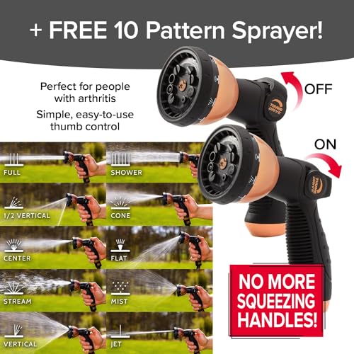 Pocket Hose 100 FT Copper Bullet Hose 10 Pattern 650psi - image 9