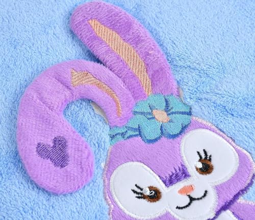 Image of Microfiber Kids Bath Towels Quick Dry Super Absorbent | Super Soft Bath Towel for Babies Toddler-Baby | Towel for Boys and Girls (Blue & Pink, 2 Bath Towel)