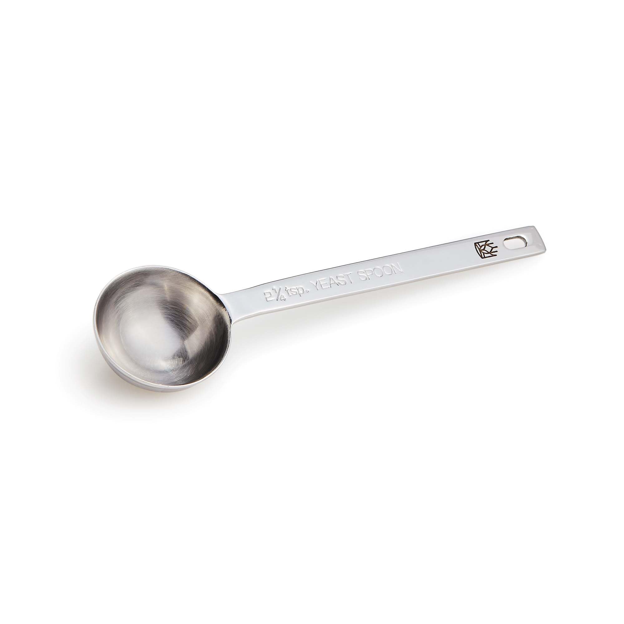 King ArthurBaking Company Yeast Measuring Spoon, 18/8 Stainless Steel, Holds 2-1/4 Teaspoons