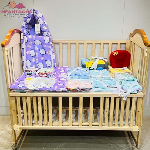 Image of Infantbond Baby Clothing Combo | 66 in 1 New Born Baby Complete Combo (0-6 Months)