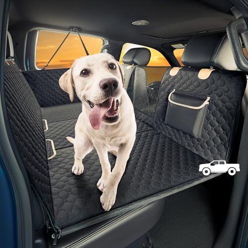 XL Truck Back Seat Extender for Dogs, Dog Car Seat Cover for Back...