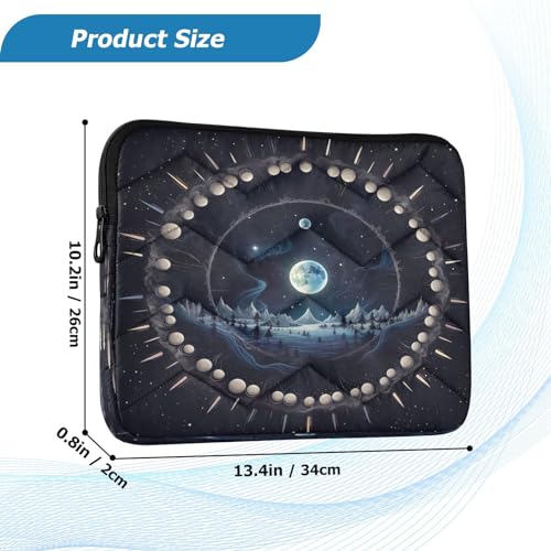 Funda para portátil Starry Night Moon 13-14 pulgadas miniatura 3