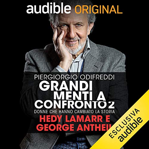 Diseño de la portada del título Hedy Lamarr e George Antheil