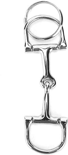 Fydun DShaped Snaffle Llavero, Bit Horse Bits Key B01mr52bnw Snaffle Durable Silver DRing ZineAlloy, Popular