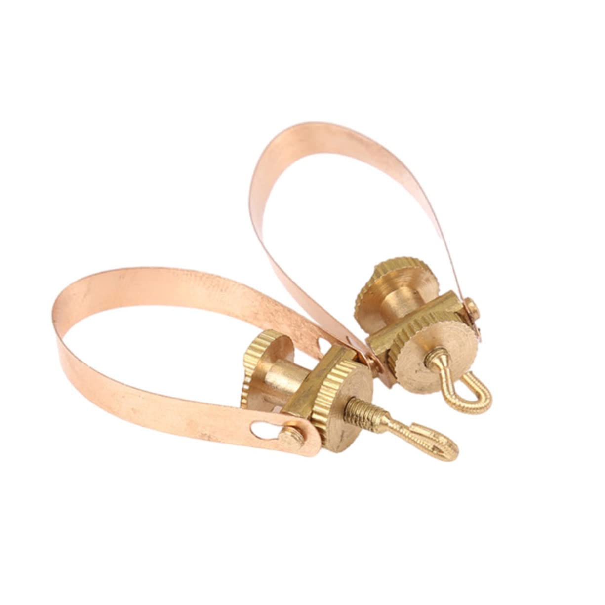 BESPORTBLE 2pcs Golden Copper Erhu String Adjusters Durable Fine Tuners for Erhu Easy to Use Tuning Tools Essential Accessories present for Music Lovers