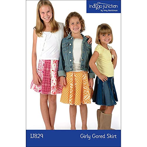 Indygo Junction Girly Gored Skirt Sewing Pattern #TOP15