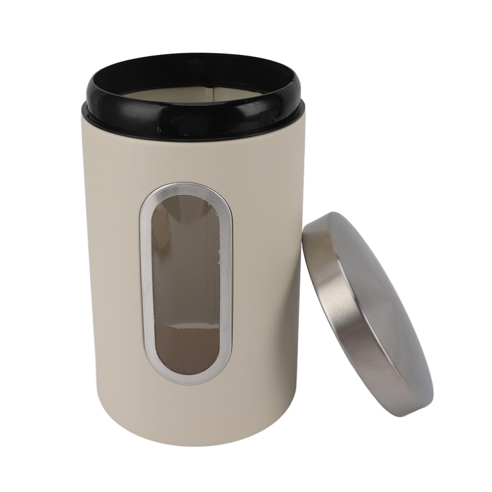 Juego 3 Botes Café Té Azúcar Juego De 3 Botes De Cocina Para Café, Té Y  Azúcar - Acero Inoxidable Plateado, Ventana Transparente Botes  Organizadores Cocina, image size:1601x1601