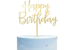 Happy Birthday Cake Topper for All Occasions