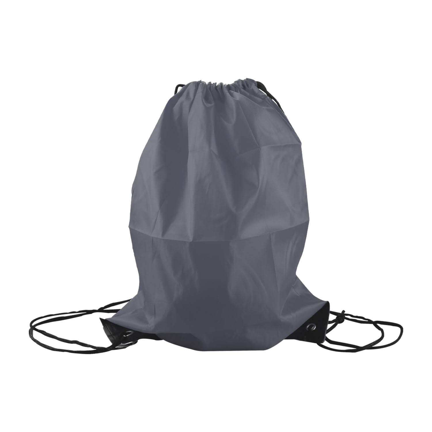 Rumyve Grey Waterproof Drawstring Bag,Drawstring Fitness Bag,Sports Bag Swimming Sports Children Adult Backpack Drawstring Bag Zipper Pocket Travel Bag(Grey)