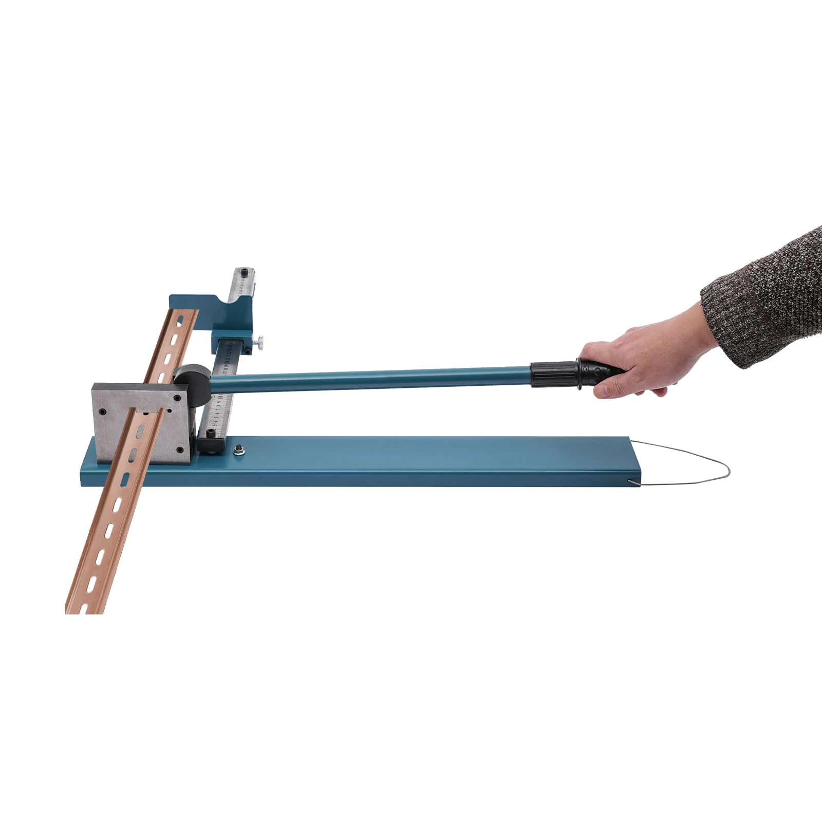 Cortador de riel de aluminio manual, herramienta de corte carril