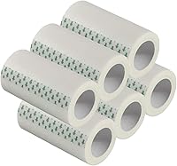 Vista 9 de Vakly Cinta médica de papel de 3 pulgadas x 10 yardas (3 rollos) - Cinta adhesiva microporosa transpirable de primeros auxilios, vendaje
