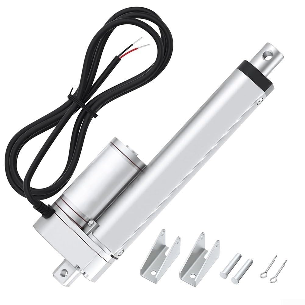 Attuatore lineare in lega di alluminio 12V 1000N IP54 nominale (100mm)