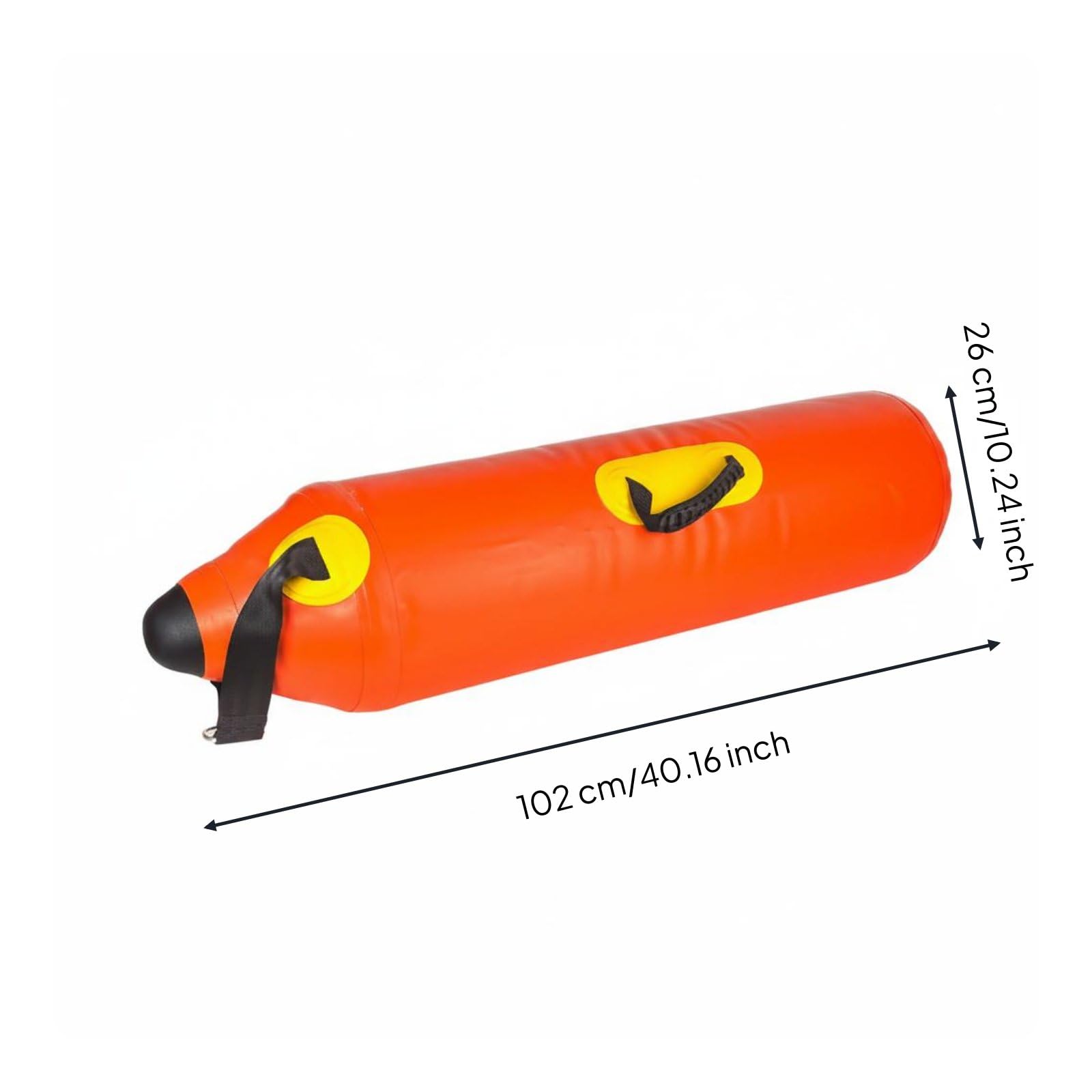 Fishing Boa Segnalazione Mare Galleggiante Pesca Pallone Boa Segnalatore Nautico in PVC Resistente con Maniglie Rinforzate E Punti di Fissaggio Adatto