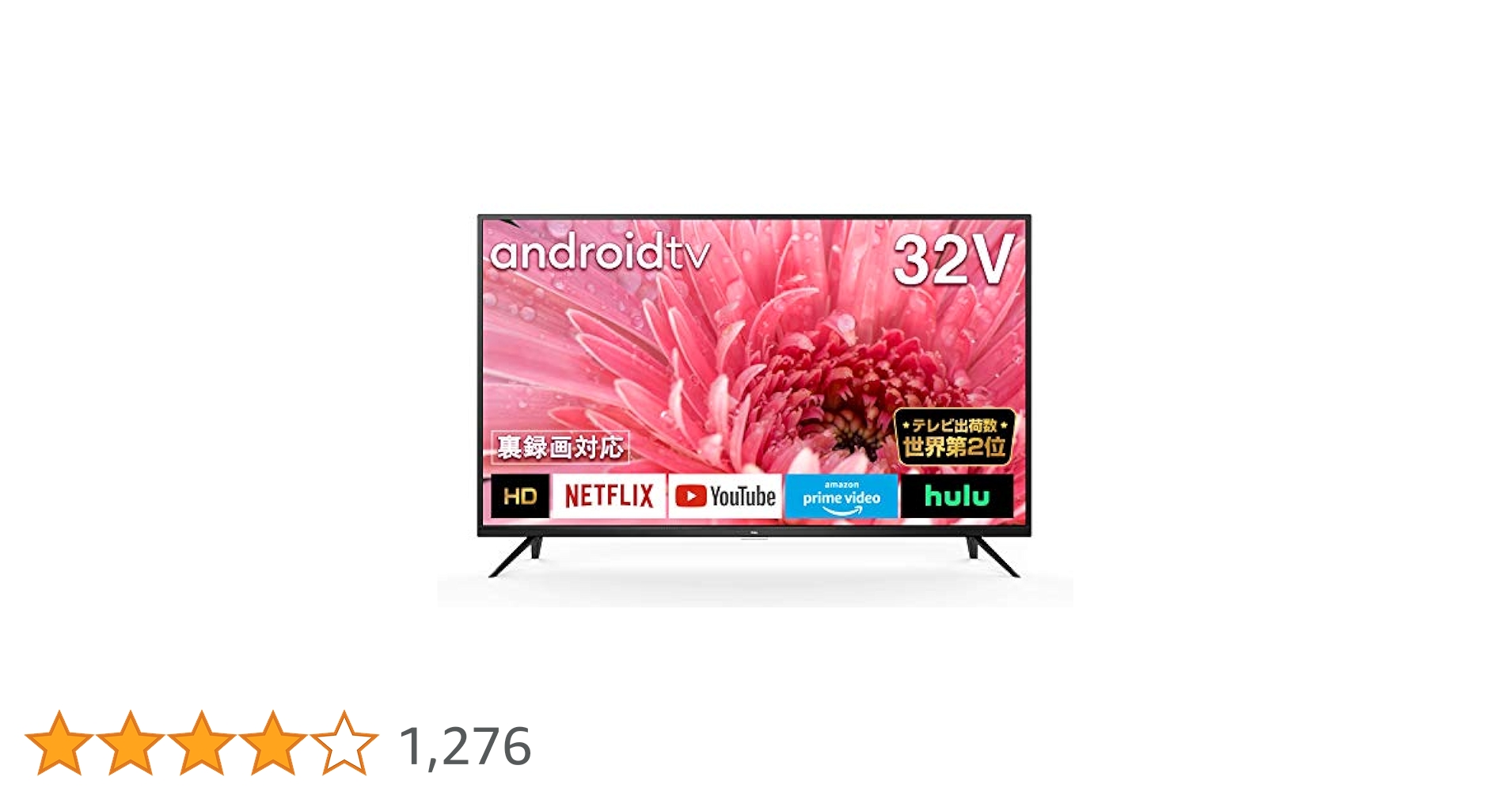 Amazon.co.jp: TCL 32S515 HD Smart TV (Android TV), Supports
