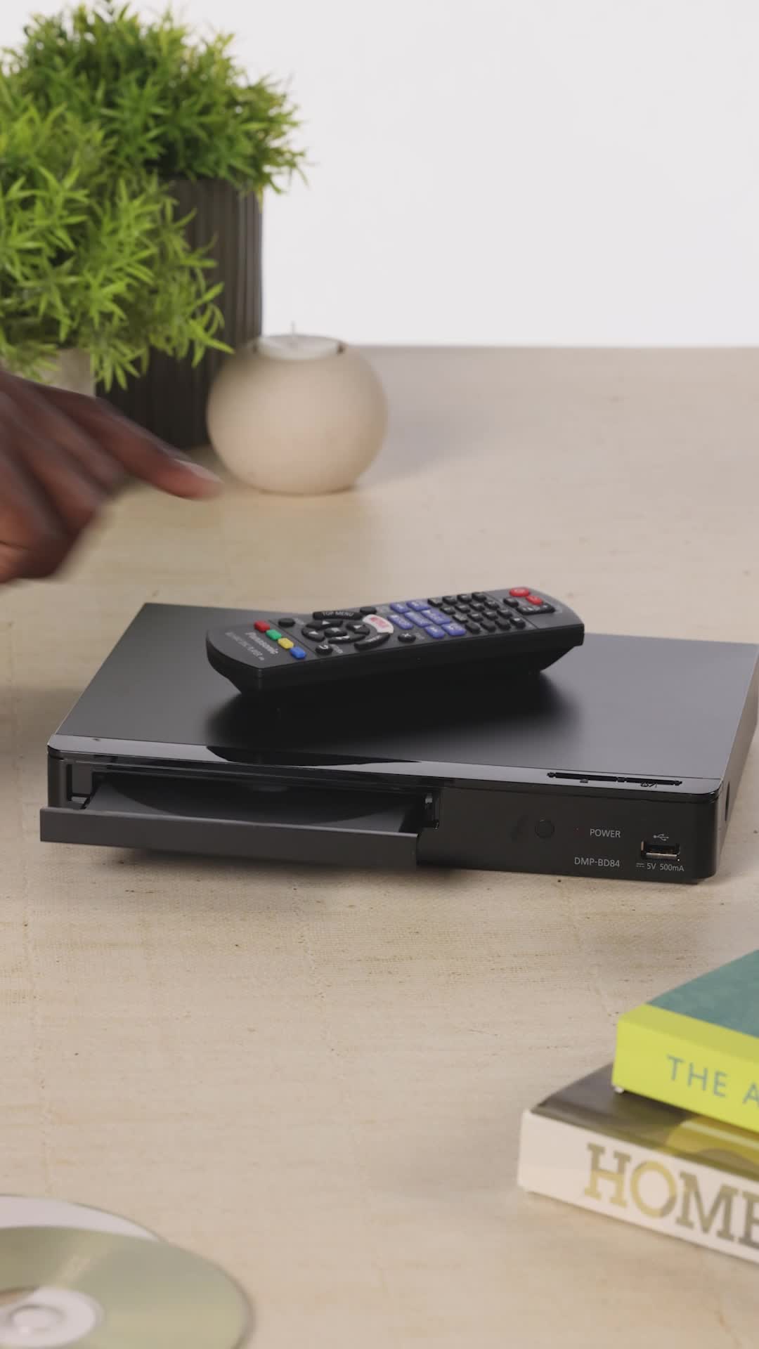 Panasonic DMP-BD84EB-K Smart Network 2D Blu-ray Disc/DVD