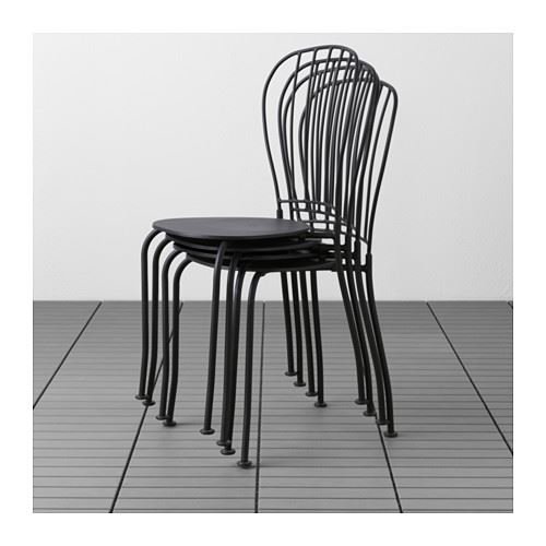 Sedia/esterno, colore: Grigio