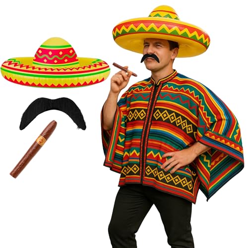 Set di accessori divertente e versatile: un'ottima scelta per costumi di gruppo, cabine fotografiche, addio al celibato o per aggiungere un tocco comico a qualsiasi outfit da festa