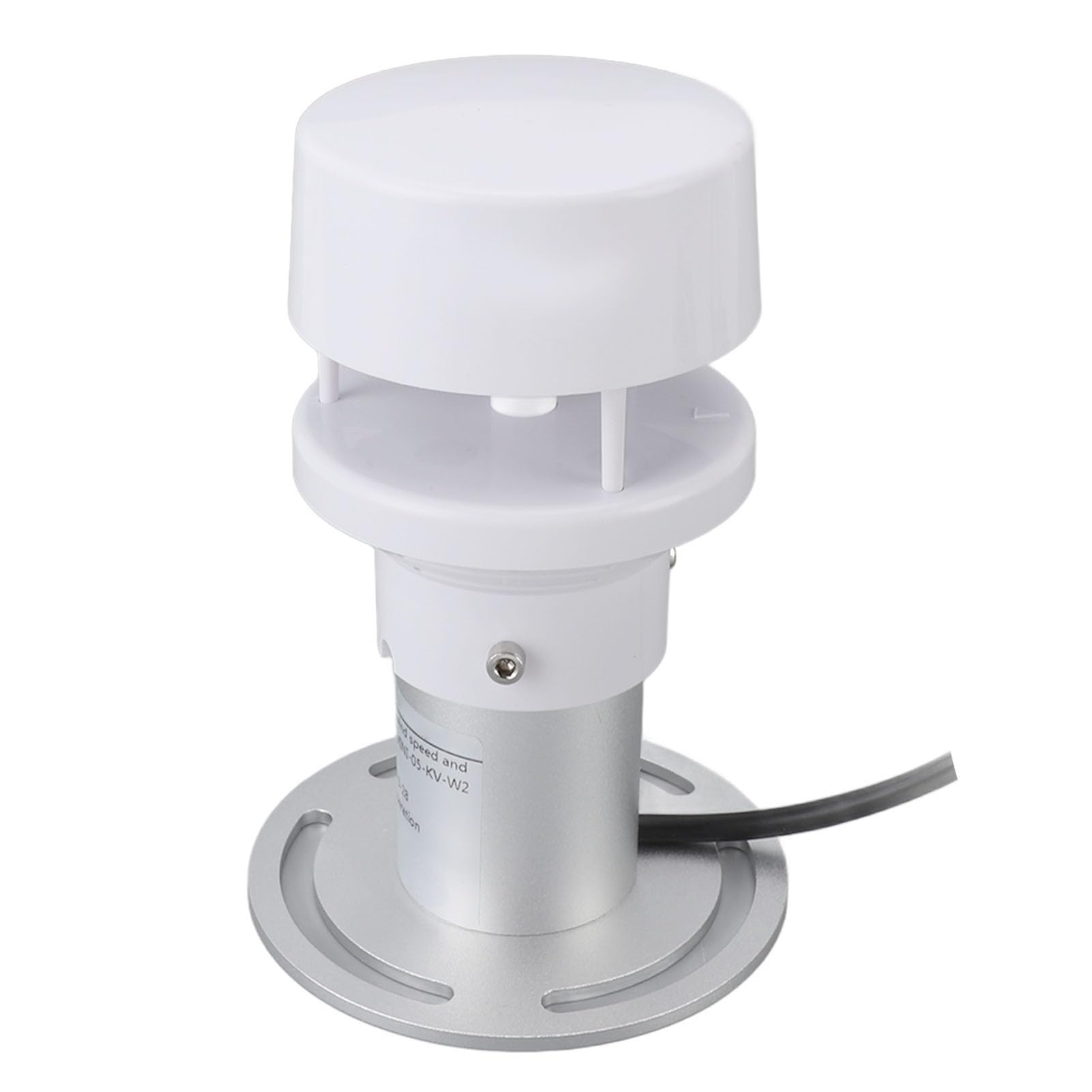 Acouto Sensor de Entorno Meteorológico, 5 en 1 RS485 para Monitoreo de Presión de Humedad, Temperatura y Velocidad del Viento para Agricultura e Industria