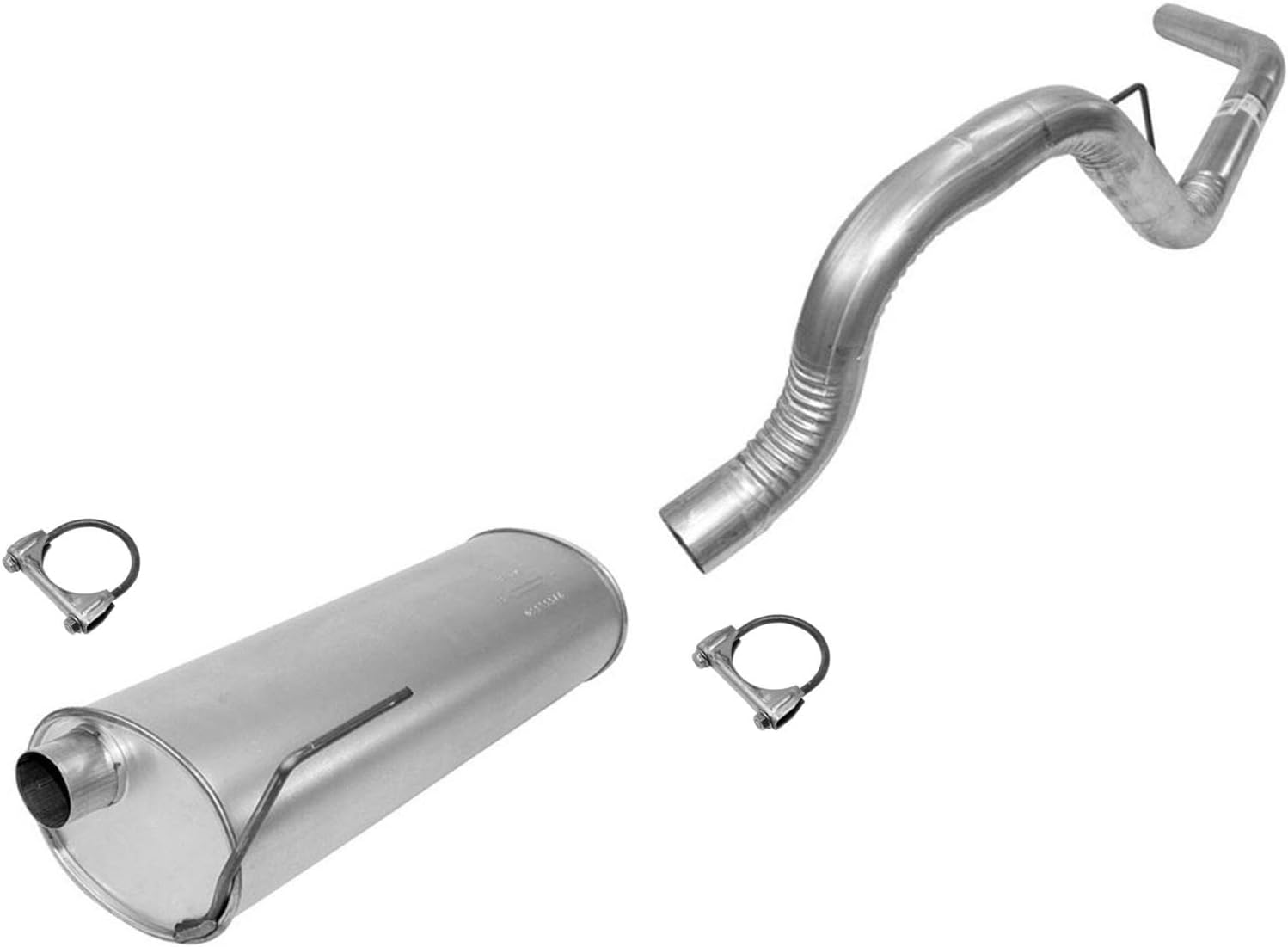 Replacement Part for Ford 2004-2008 F150 4.2L 4.6L 5.4L Muffler & Tail Pipe Clamps