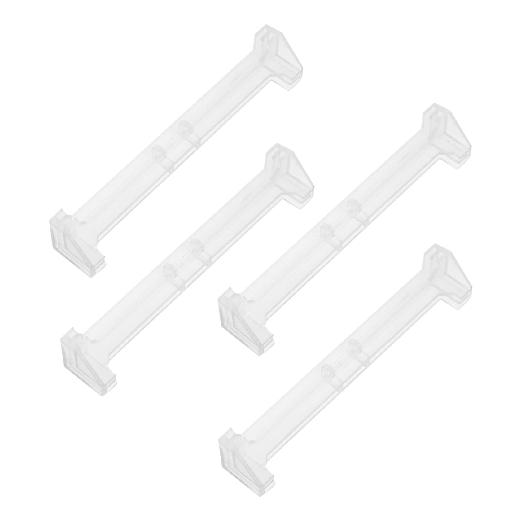 Clip per mantovane da 8,9 cm, clip trasparente nascosta per mantovane