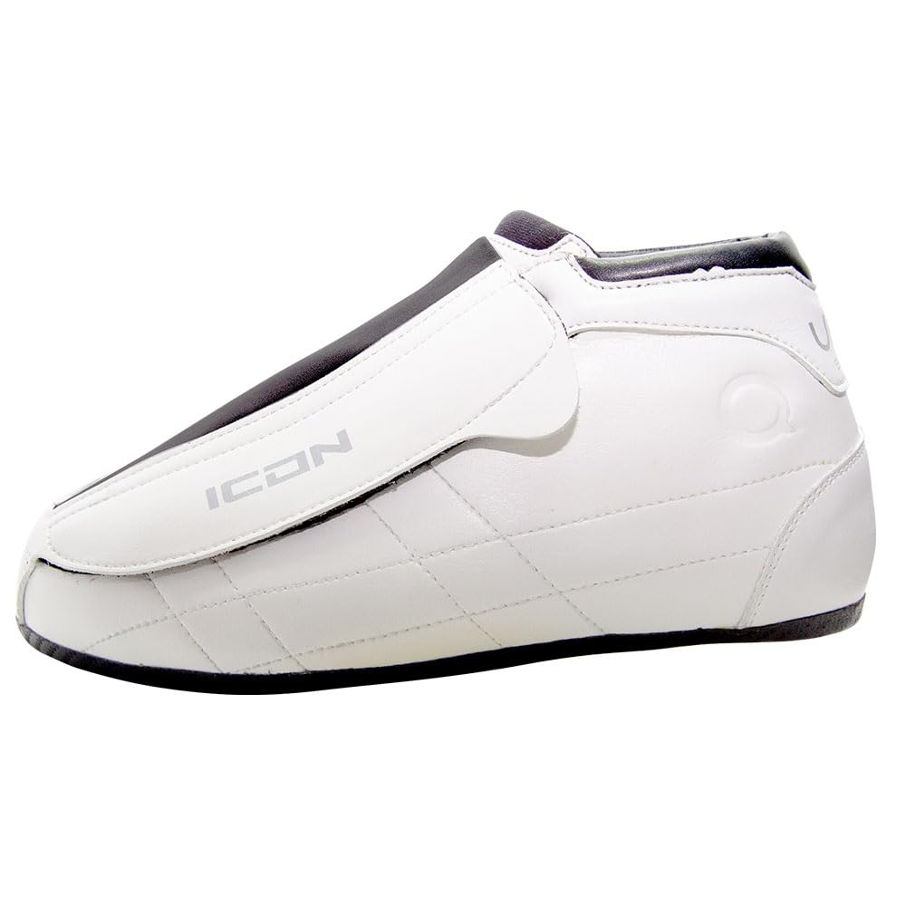 Uniq Skates Icon 360 Quad Roller Skate Speed Skate Shoe (White Size 10.5)