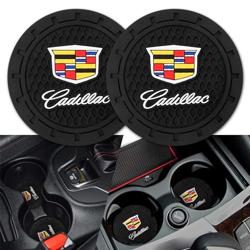 Car Cup Holder Coaster for Cadillac Silicone Cupholder Coaster,Car Interior