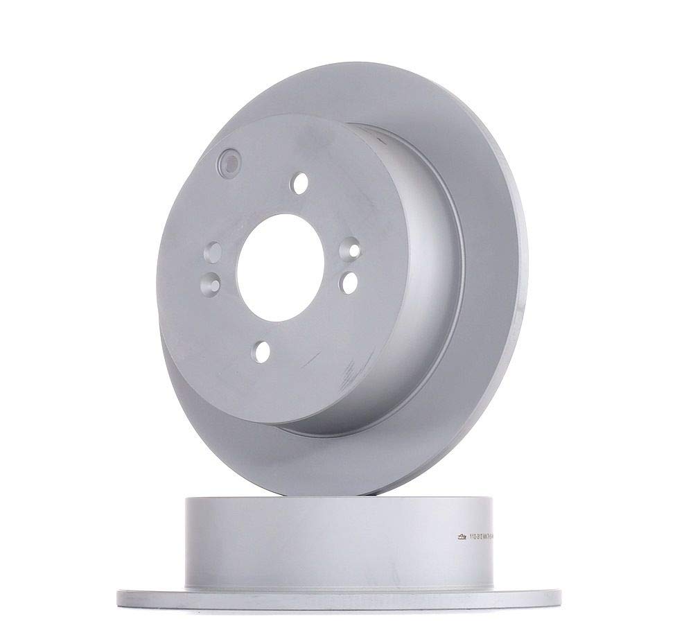 2x ATE Disco de freno Trasero Ø262,0mm Altura: 64mm Espesor: 10,0mm Corona de Agujeros - Ø: 100,0mm macizo 24.0110-0312.1 Compatible con HYUNDAI i20 PB, PBT, KIA RIO II JB
