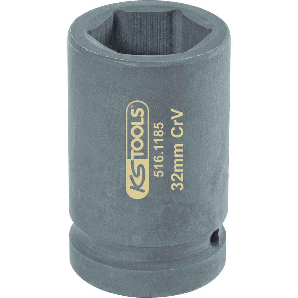 KS TOOLS 516.1185 1" socket, hexagonal, SW32