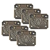 Durabilité exceptionnelle : la quincaillerie de ces loquets anciens est soigneusement sélectionnée pour sa robustesse, garantissant ainsi la performance de votre loquet de porte ou de meuble, même après de nombreuses ouvertures et fermetures