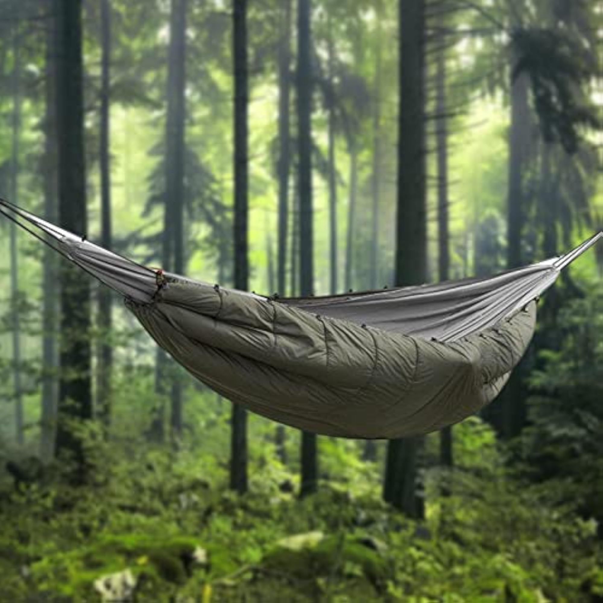 Portable Sleeping Bag Cloak, Hooded Blanket Hammock