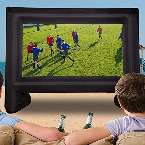 Pantalla inflable portátil para proyector 8x4m miniatura 5