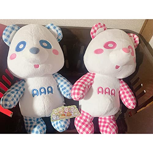 Amazon.co.jp: AAA えーパンダ ギンガムチェック BIGぬいぐるみ