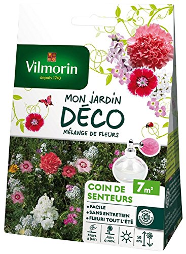 Vilmorin 5862907 Pack de Graines Mélange de Fleurs Coin de Senteur 7 m²