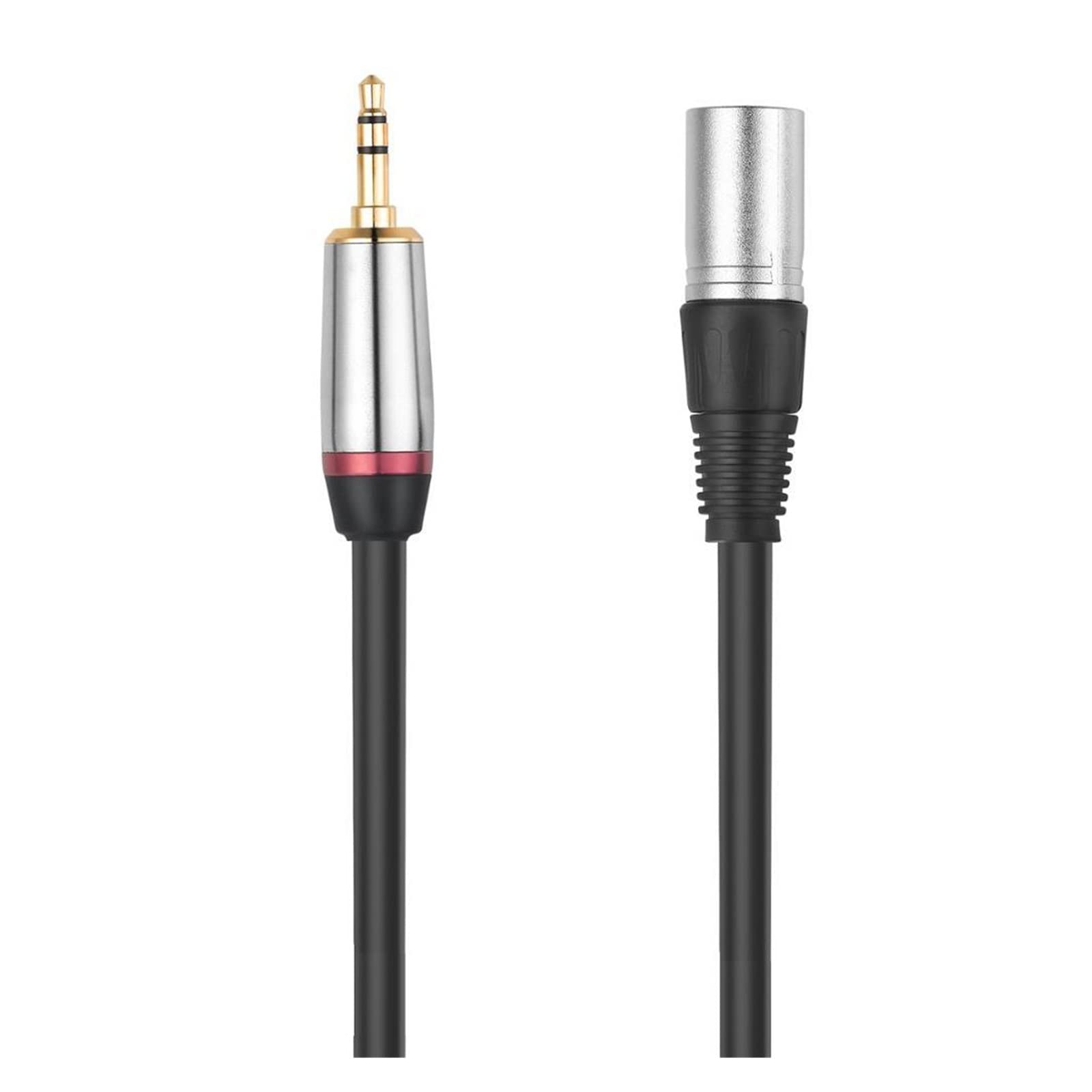Cavo Audio 3.5mm Stereo A 2 XLR Maschio 10 Piedi - Adattatore Per Microfono