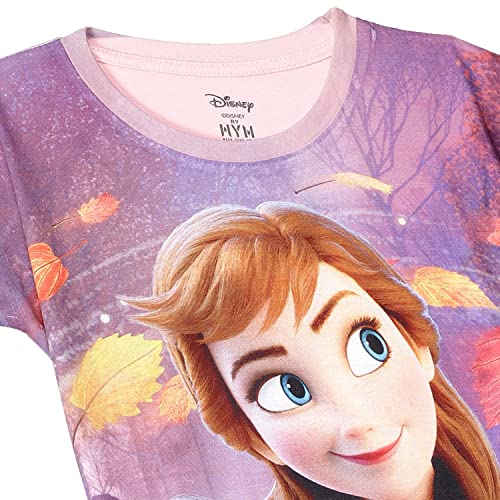 Image of Frozen by Wear Your Mind Women's Cotton Short Knee Length Night Dress