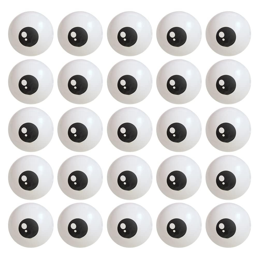Amazon.com: 200Pcs Latex Inflatable Eyeball Balloons Halloween Party ...