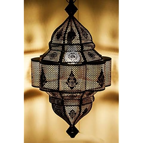Lámpara colgante Marrakesch Negro 60cm Cover